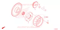 EMBRAYAGE UNIDIRECTIONNEL pour Honda NXR 160 BROS ABS de 2025