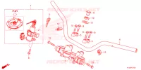 GUIDON   TE DE FOURCHE pour Honda NXR 160 BROS ABS de 2025