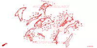 OUIES DE RADIATEUR pour Honda NXR 160 BROS ABS de 2025