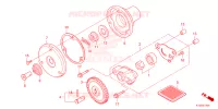 POMPE A HUILE pour Honda NXR 160 BROS ABS de 2025