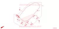 SELLE pour Honda NXR 160 BROS ABS de 2025