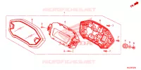 COMPTEUR pour Honda CB 500 F de 2014