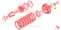 EMBRAYAGE pour Honda CB 500 F de 2014