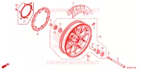 ROUE AVANT pour Honda CB 500 F de 2014