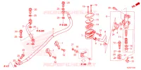MAITRE CYLINDRE DE FREIN ARRIERE pour Honda CB 300 TWISTER ABS de 2023