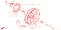 ROUE AVANT pour Honda CB 300 TWISTER ABS de 2023