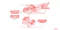 AUTOCOLLANTS pour Honda FOURTRAX 420 RANCHER 4X4 de 2018