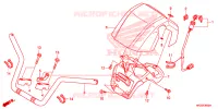 GUIDON pour Honda FOURTRAX 420 RANCHER 4X4 de 2018