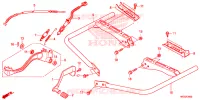 PEDALE pour Honda FOURTRAX 420 RANCHER 4X4 de 2018