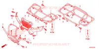 SUPPORT pour Honda FOURTRAX 420 RANCHER 4X4 de 2018