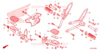 REPOSE PIED pour Honda XRE 300 ABS de 2023