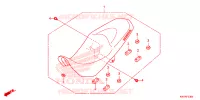 SELLE pour Honda XRE 300 ABS de 2023