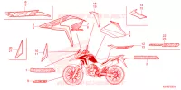 AUTOCOLLANTS pour Honda XRE 300 RALLYE de 2023