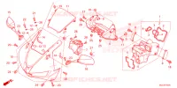 UPPER COWL/MIRROR pour Honda CBR 600 RR de 2025