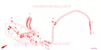FREIN DE STATIONNEMENT pour Honda PIONEER 520 M2 de 2025