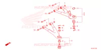 TRIANGLES AVANT pour Honda PIONEER 520 M2 de 2025