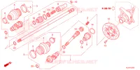 CARDAN pour Honda PIONEER 520 M2 de 2025