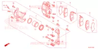 ETRIER DE FREIN AVANT pour Honda PIONEER 520 M2 de 2025