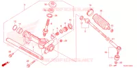 STEERING GEAR BOX/TIE ROD pour Honda PIONEER 520 M2 de 2025