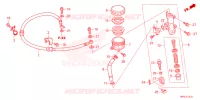 MAITRE CYLINDRE DE FREIN ARRIERE pour Honda FOURTRAX 520 FOREMAN RUBICON 4X4 EPS de 2025