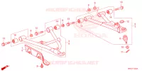 TRIANGLES AVANT pour Honda FOURTRAX 520 FOREMAN RUBICON 4X4 EPS de 2025