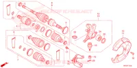ARBRE DE ROUE  pour Honda FOURTRAX 520 FOREMAN RUBICON 4X4 AT DCT EPS de 2025