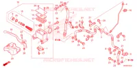 MAITRE CYLINDRE DE FREIN AVANT pour Honda FOURTRAX 520 FOREMAN RUBICON 4X4 AT DCT EPS de 2025