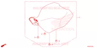 SELLE pour Honda FOURTRAX 520 FOREMAN RUBICON 4X4 AT DCT EPS de 2025