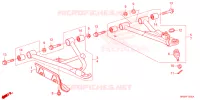 TRIANGLES AVANT pour Honda FOURTRAX 520 FOREMAN RUBICON 4X4 AT DCT EPS de 2025