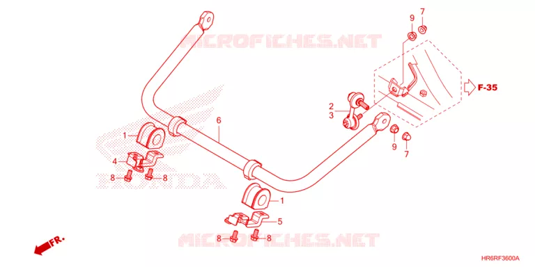BARRE ANTI ROULIS Honda ATV 520 FOURTRAX 2025  TRX520FA6S