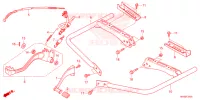 PEDALE   REPOSE PIED pour Honda FOURTRAX 520 FOREMAN 4X4 EPS de 2025