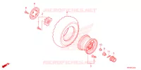 ROUE AVANT pour Honda FOURTRAX 520 FOREMAN 4X4 EPS de 2025