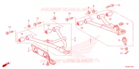TRIANGLES AVANT pour Honda FOURTRAX 520 FOREMAN 4X4 EPS de 2025