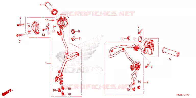 COMMODOS - POIGNEES Honda MOTO 750 ADV 2025  ADV750S