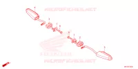 CLIGNOTANT ARRIERE pour Honda X ADV 750 de 2025