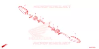 CLIGNOTANT ARRIERE pour Honda X ADV 750 de 2025