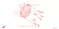 CARTER D'ALLUMAGE pour Honda CBR 650 R E-CLUTCH de 2024