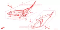 FILTRE A AIR   COUVERCLE LATERAL pour Honda CBR 650 R 35KW de 2024