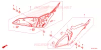 FILTRE A AIR   COUVERCLE LATERAL pour Honda CBR 650 R ABS de 2023