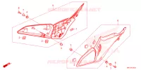 COUVERCLES LATERAUX pour Honda CBR 650 R de 2023