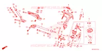GUIDON   TE DE FOURCHE pour Honda CBR 650 R de 2023