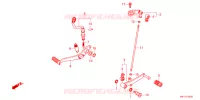 PEDALE pour Honda CBR 650 R de 2023