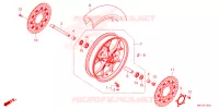 ROUE AVANT pour Honda CBR 650 R de 2023
