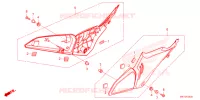 FILTRE A AIR   COUVERCLE LATERAL pour Honda CBR 650 R de 2023