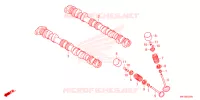 ARBRE A CAME   SOUPAPE pour Honda CBR 650 R de 2023