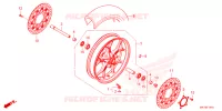 ROUE AVANT pour Honda CBR 650 R de 2023