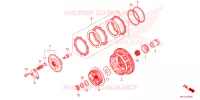 EMBRAYAGE pour Honda CBR 650 R de 2023
