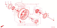 ROUE ARRIERE pour Honda CBR 650 R de 2024