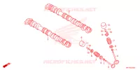 ARBRE A CAME   SOUPAPE pour Honda CBR 650 R E-CLUTCH de 2024