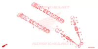 ARBRE A CAME   SOUPAPE pour Honda CBR 650 R E-CLUTCH de 2024